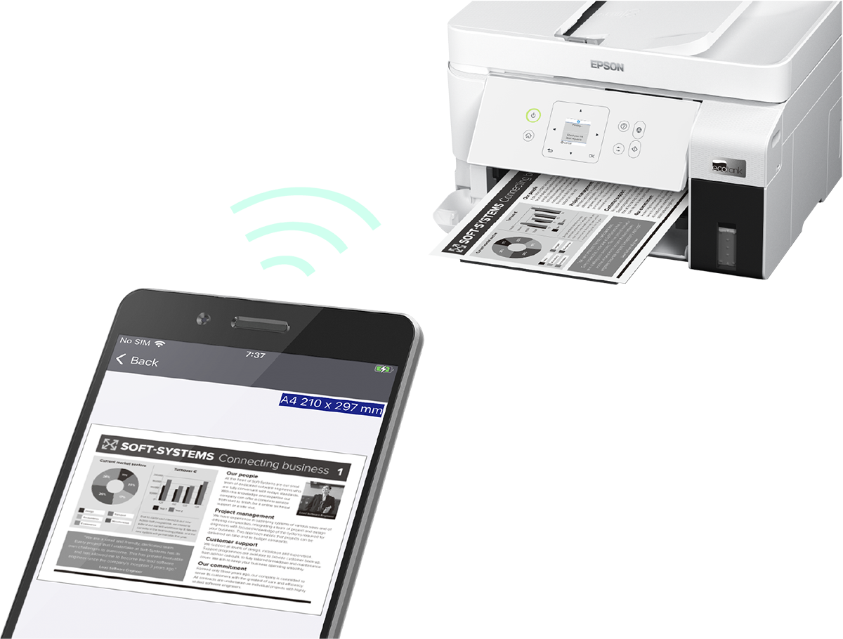 Epson EcoTank M2050 (C11CL00401) შავთეთრი პრინტერი