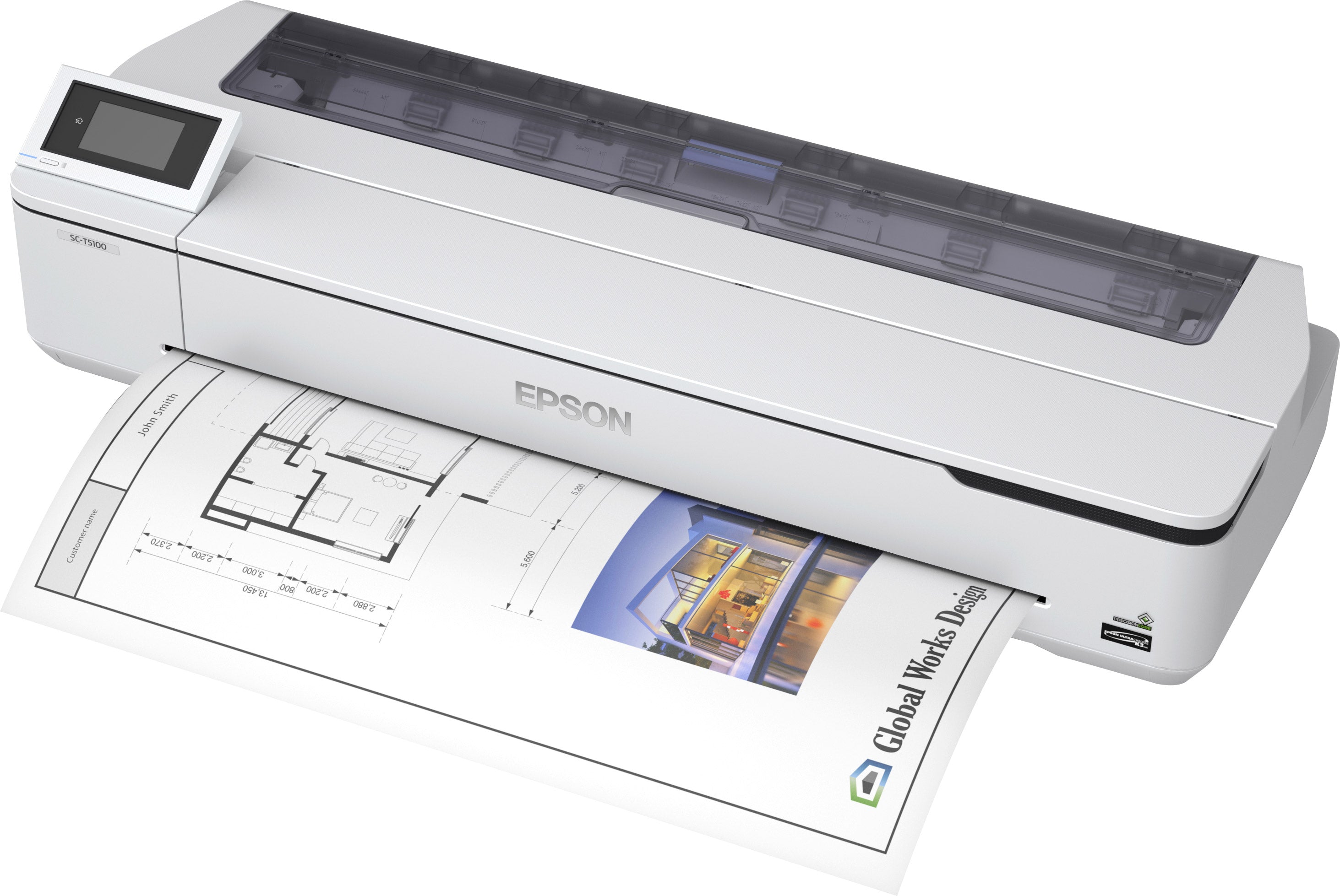 Epson SureColor SC-T5100N (C11CF12302A0) დიდფორმატიანი პრინტერი