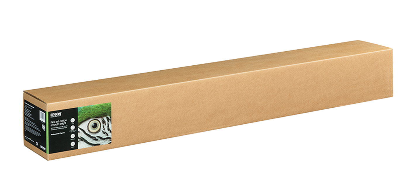 Epson Fine Art Cotton Smooth Bright 44" x 15m, 300g/m²