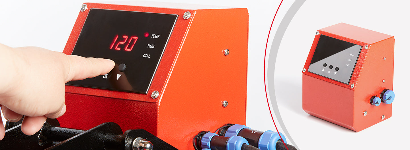 Secabo TCC Lite Automatic Cap Press თერმო წნეხი