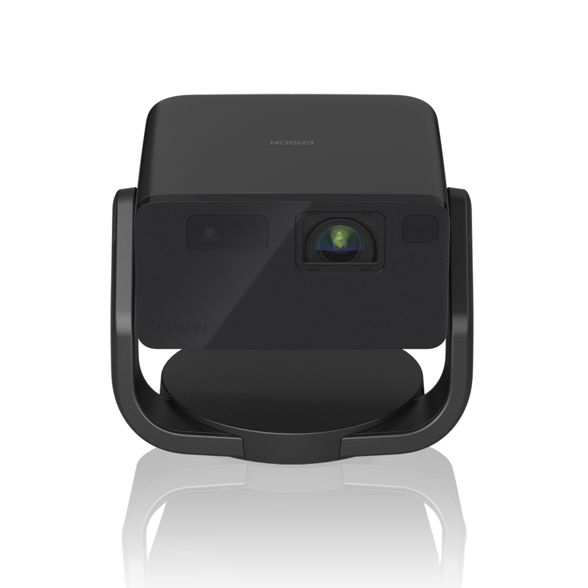 Epson EF-22B, Mini Laser Projector, 1,000 Lumens, Up To 150 Inch Display, Google TV™ and Bluetooth Speaker, Portable, Fixed Stand