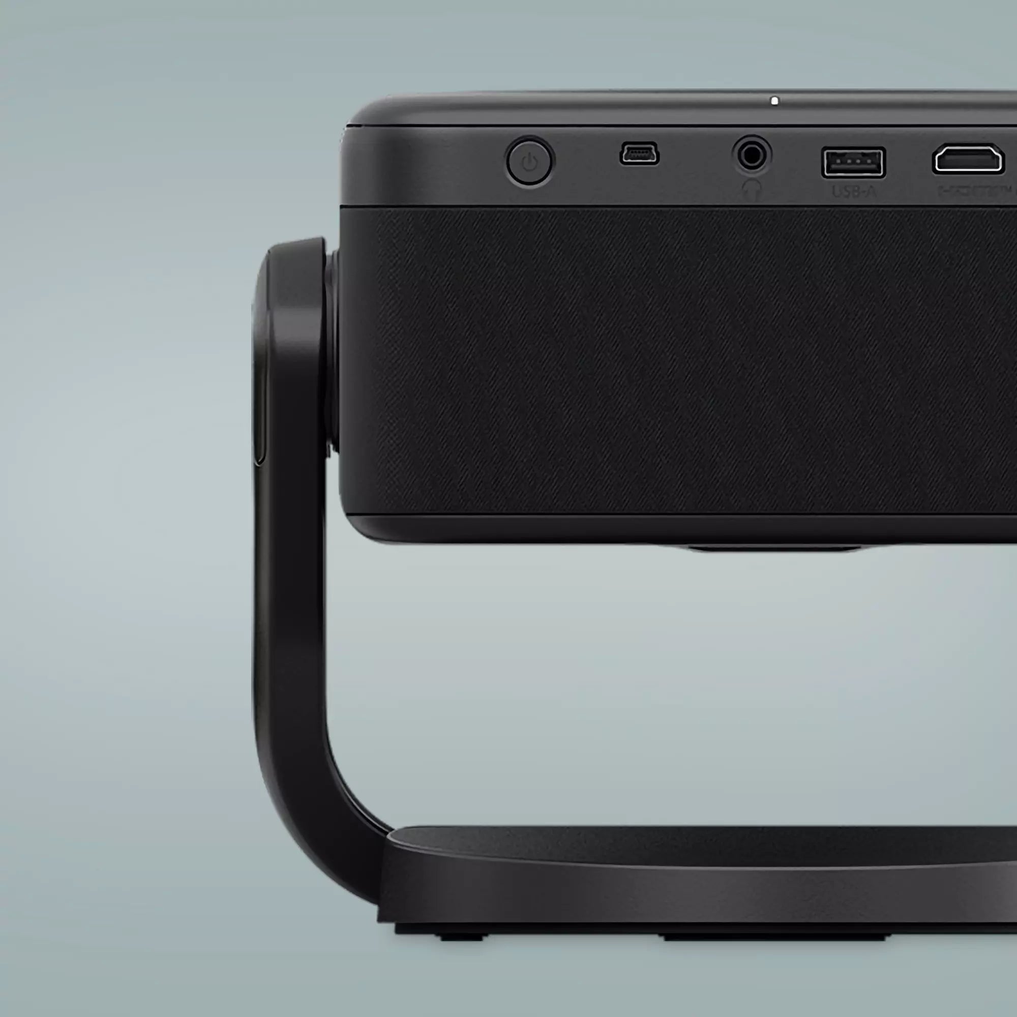 Epson EF-22B, Mini Laser Projector, 1,000 Lumens, Up To 150 Inch Display, Google TV™ and Bluetooth Speaker, Portable, Fixed Stand