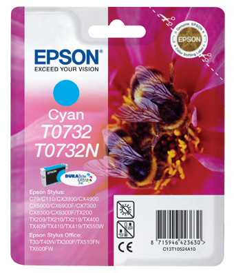 T0732 Cyan Ink Cartridge