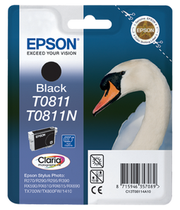 T0811 Black Ink Cartridge (High Capacity)