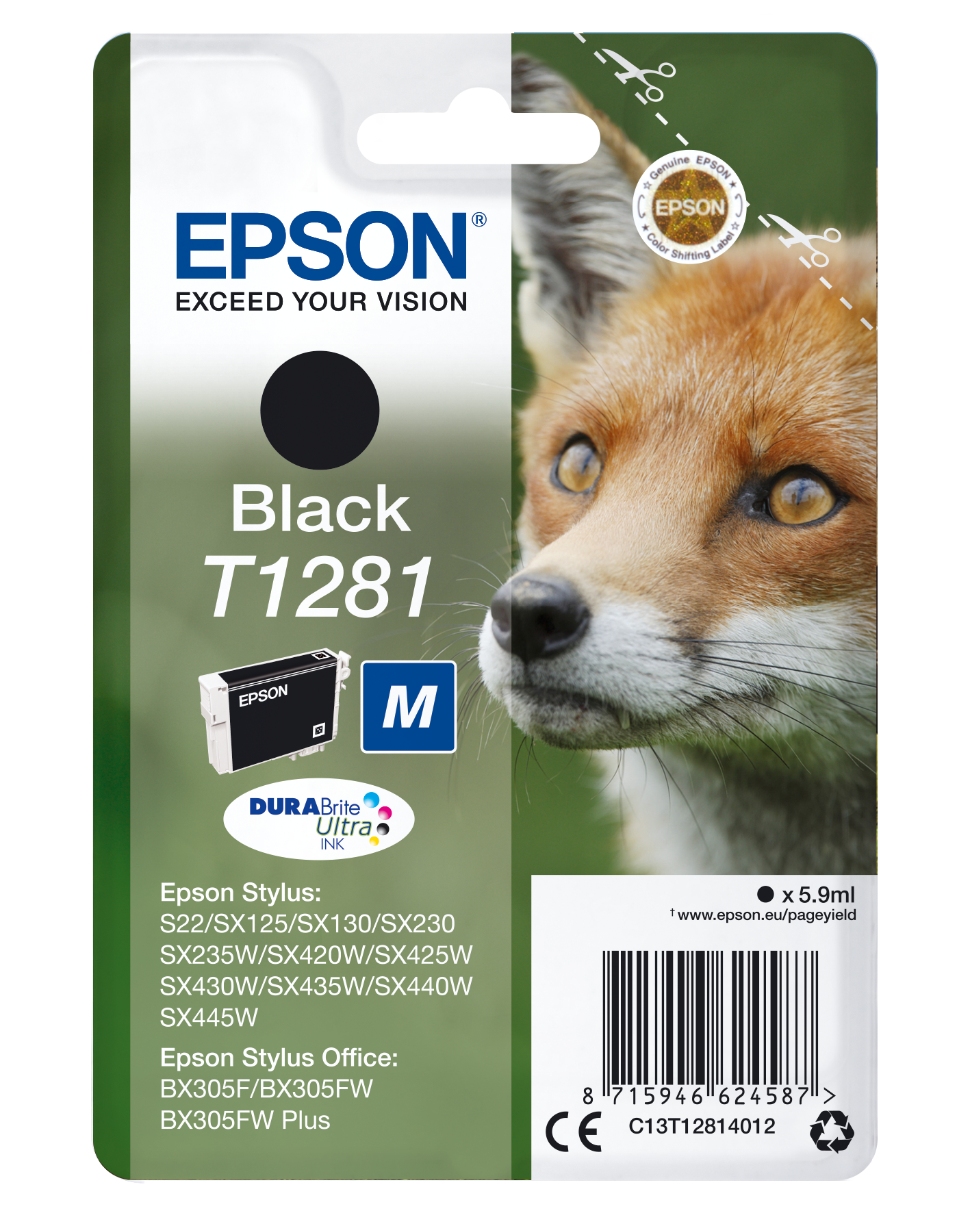 T1281 DURABrite Ultra Black Ink