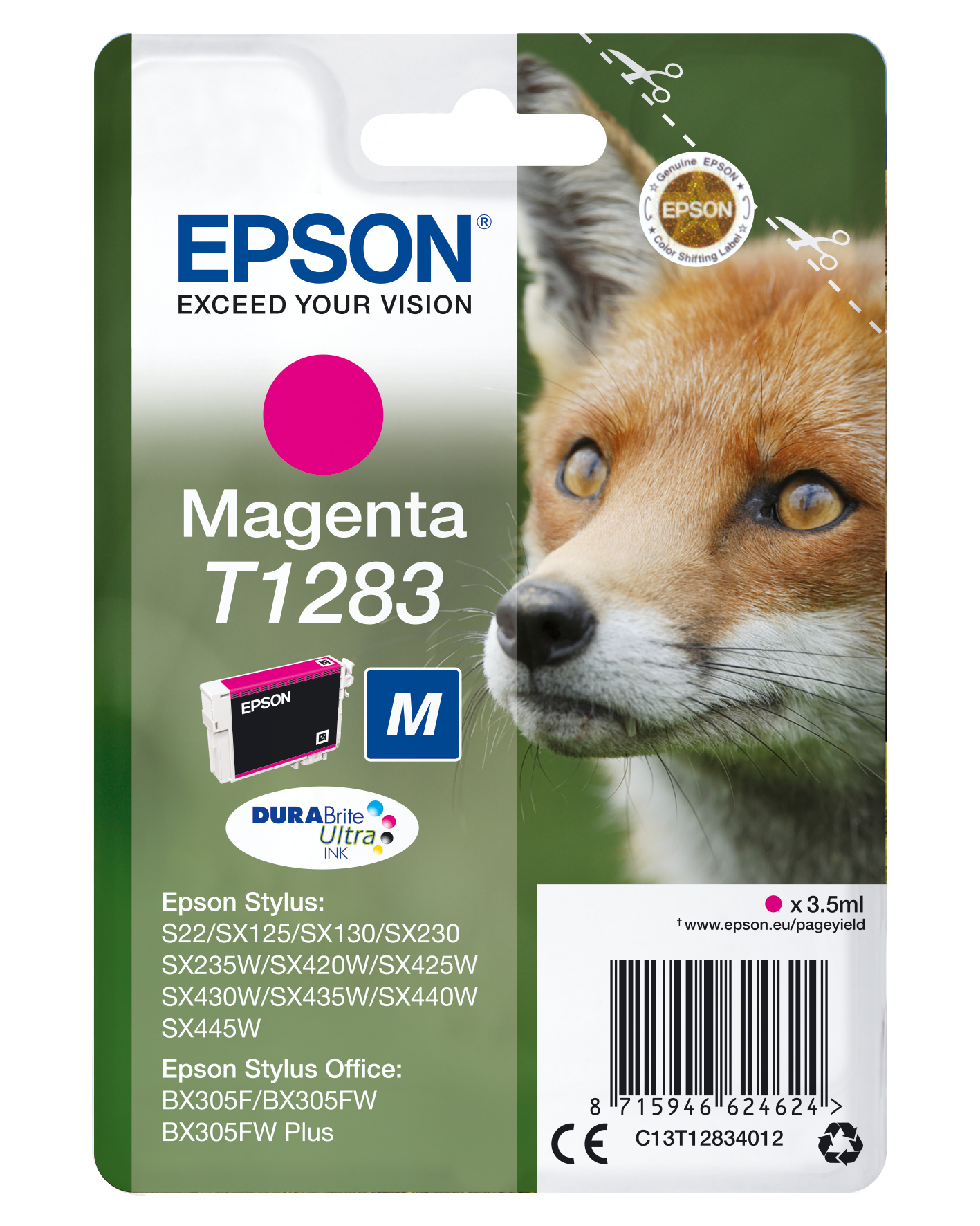 T1283 DURABrite Ultra Magenta Ink