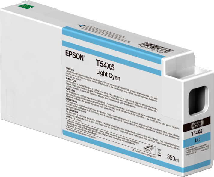 Epson Singlepack Light Cyan T54X500 UltraChrome HDX/HD 350ml