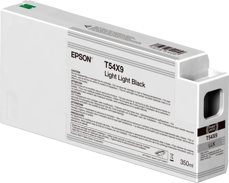 Epson Singlepack T54X900 Light Light Black UltraChrome HDX/HD 350ml