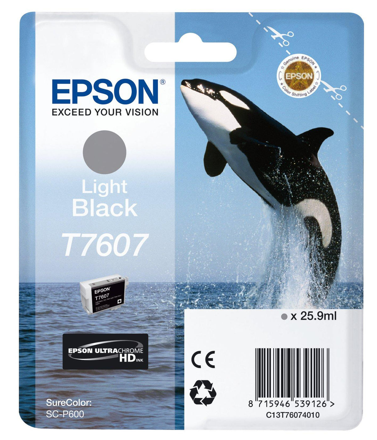 T7607 Light Black