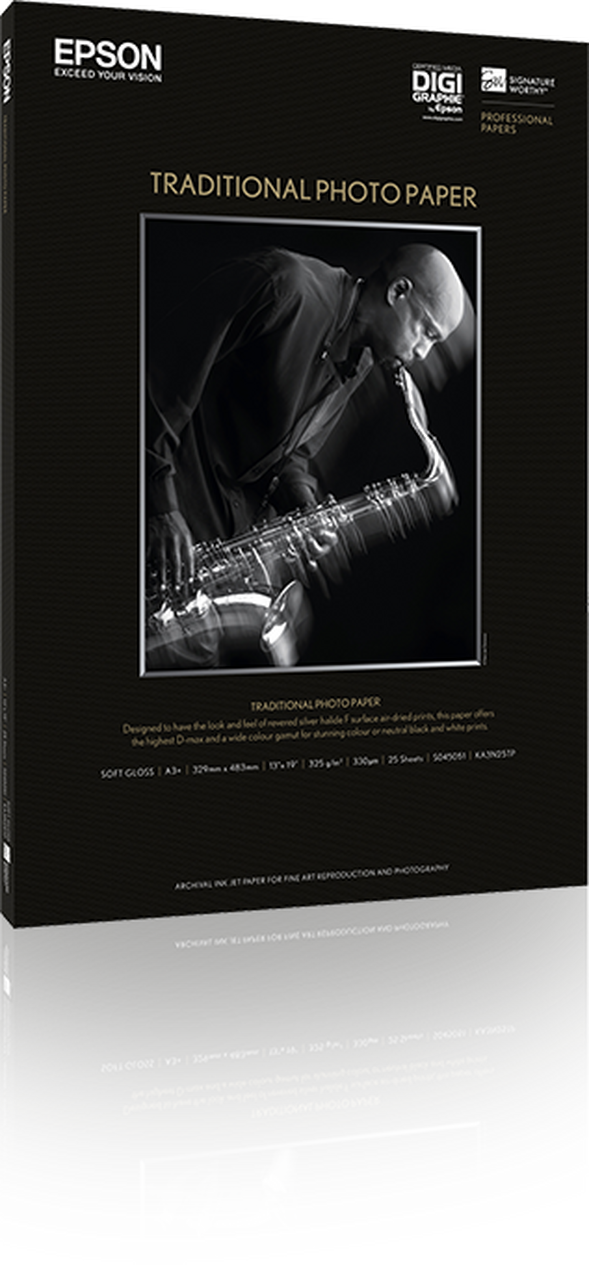 Epson Traditional Photo Paper, DIN A4, 325g/m², 25 Sheets