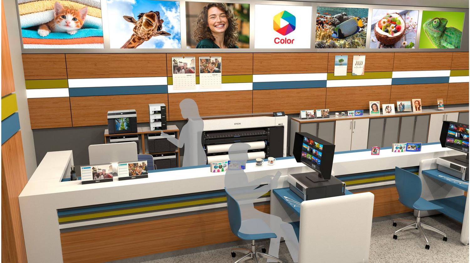 Epson SureLab SL-D500 (C11CK56301BX) მინიფოტოლაბორატორია