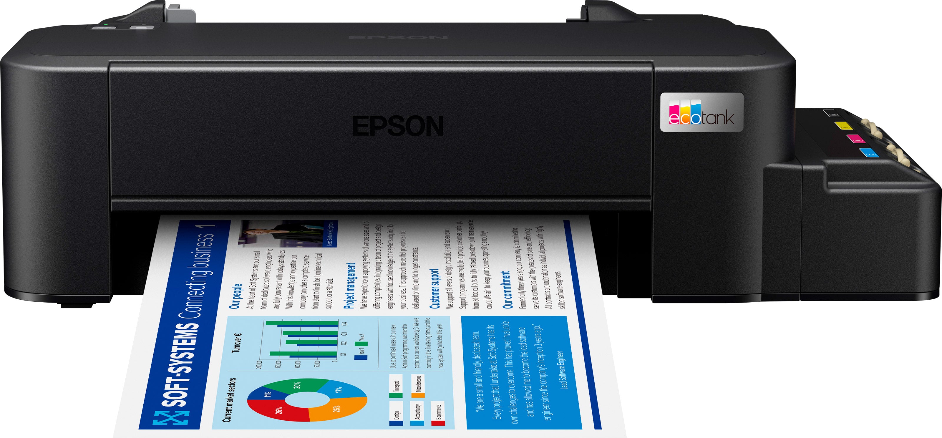 Epson EcoTank L121 (C11CD76414) ფერადი პრინტერი