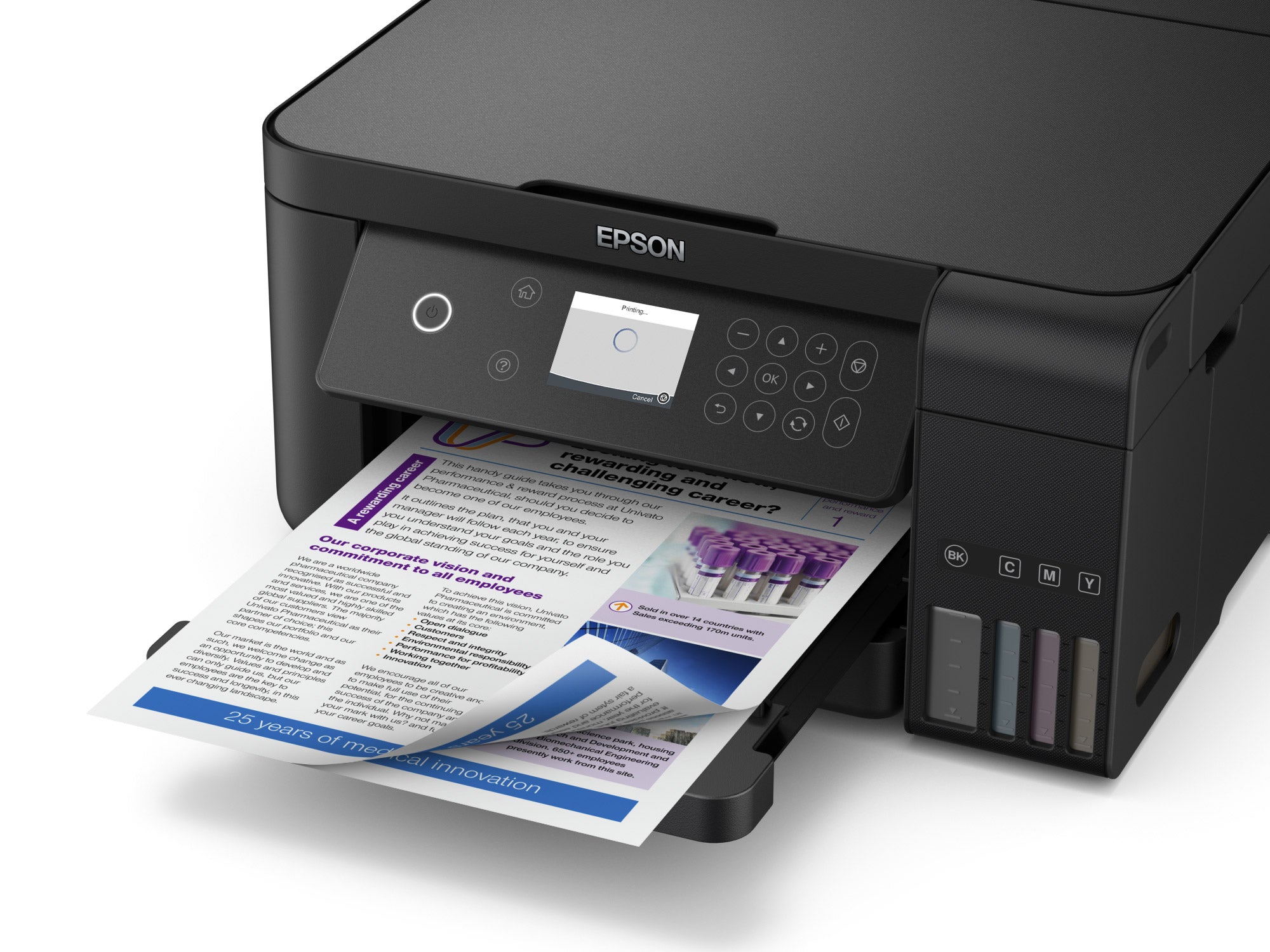 Epson EcoTank L6160 (C11CG21404) ფერადი პრინტერი