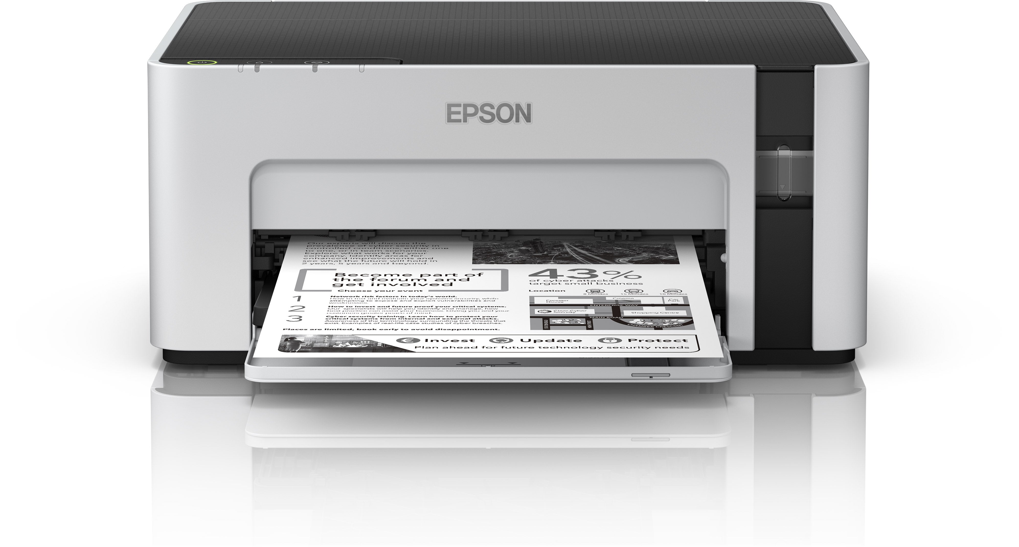 Epson EcoTank M1100 (C11CG95405) შავთეთრი პრინტერი