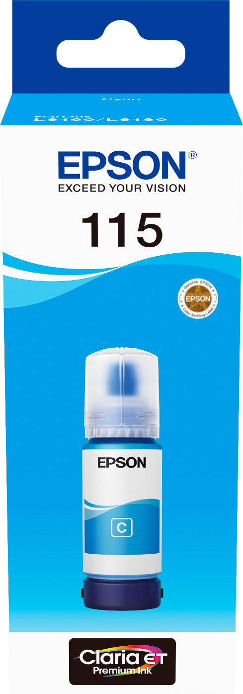 Ink 115 EcoTank Cyan (C13T07D24A)