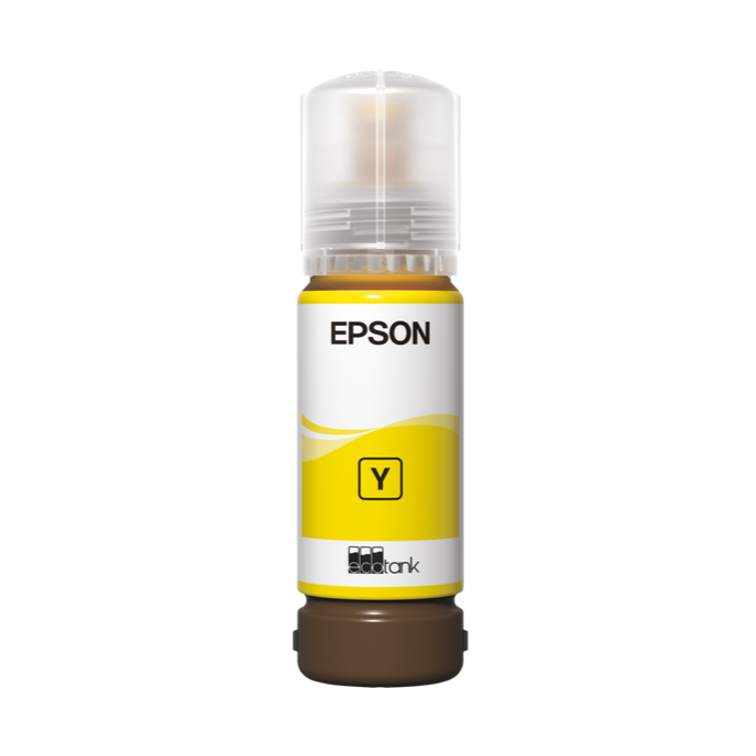 Ink 108 Yellow EcoTank Epson Genuine (C13T09C44A)