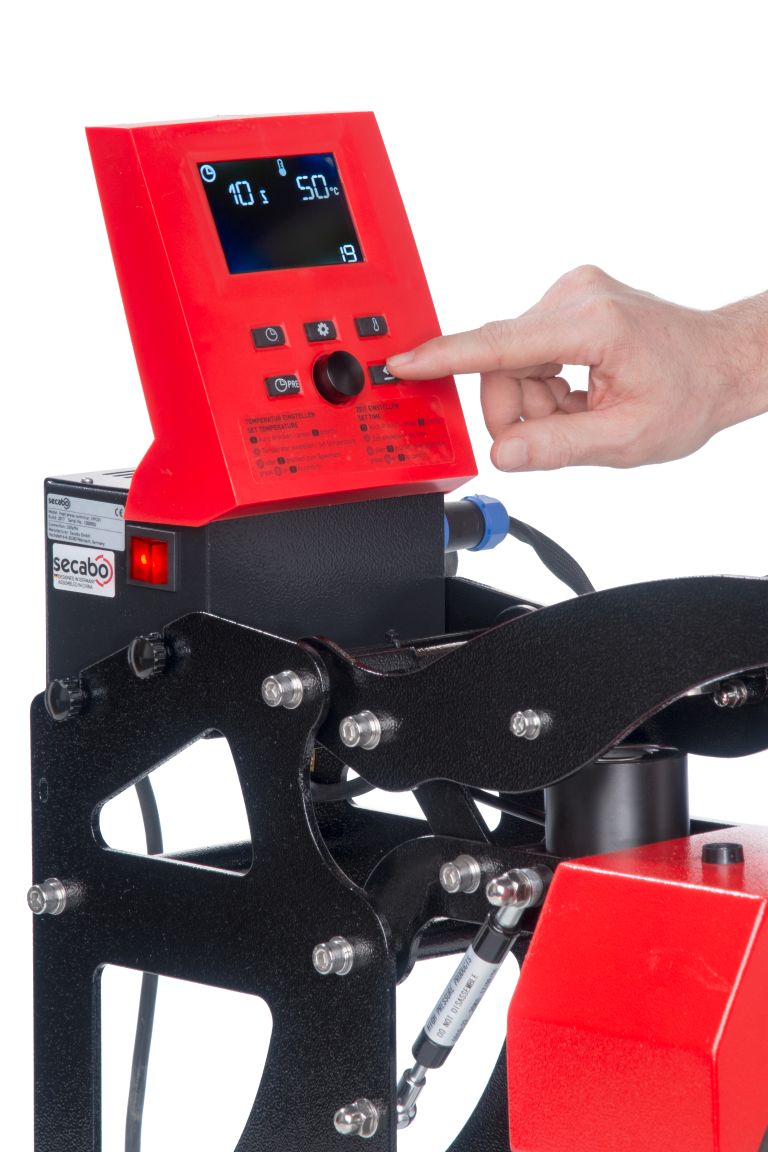 Secabo TCC SMART Automatic Cap Press თერმო წნეხი