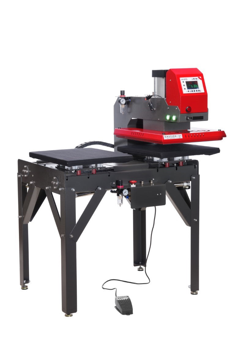 Secabo TPD7 Pneumatic Double-plate Heat Press თერმო წნეხი