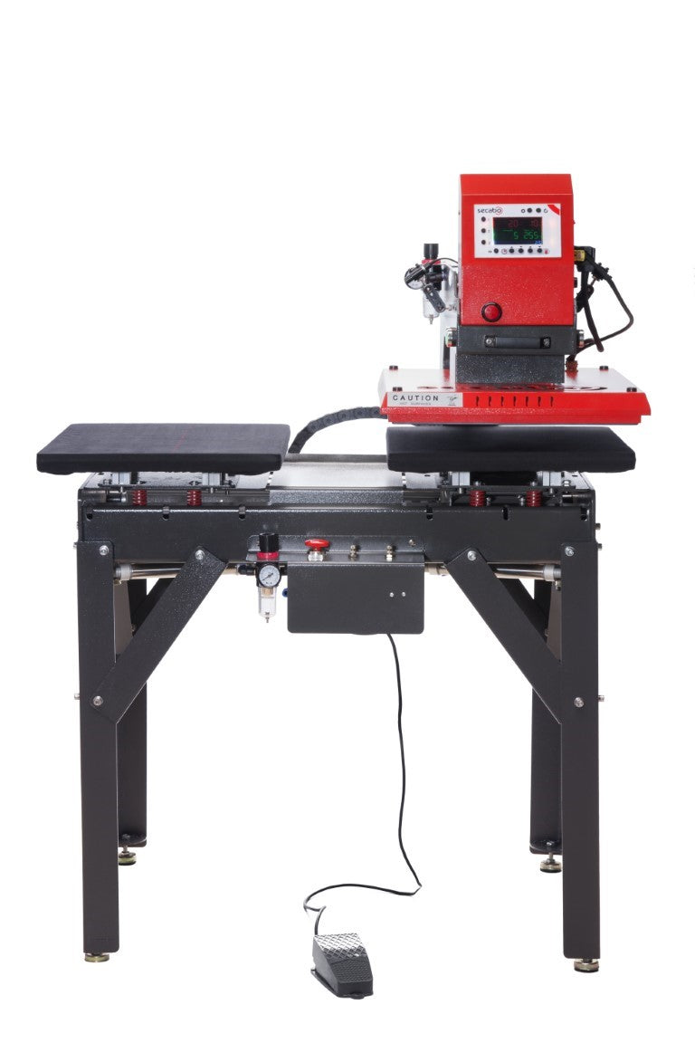 Secabo TPD7 Pneumatic Double-plate Heat Press თერმო წნეხი