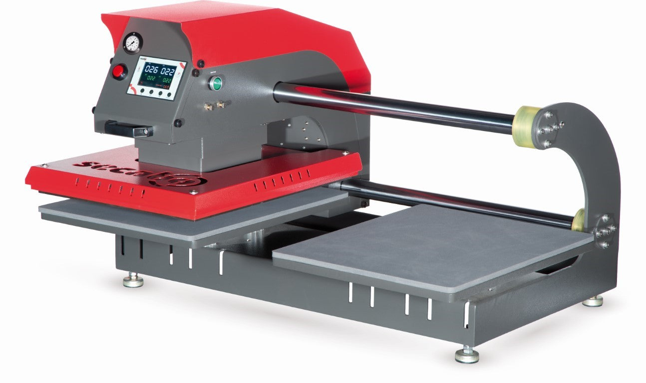 Secabo TPD7 Pneumatic Double-plate Heat Press თერმო წნეხი