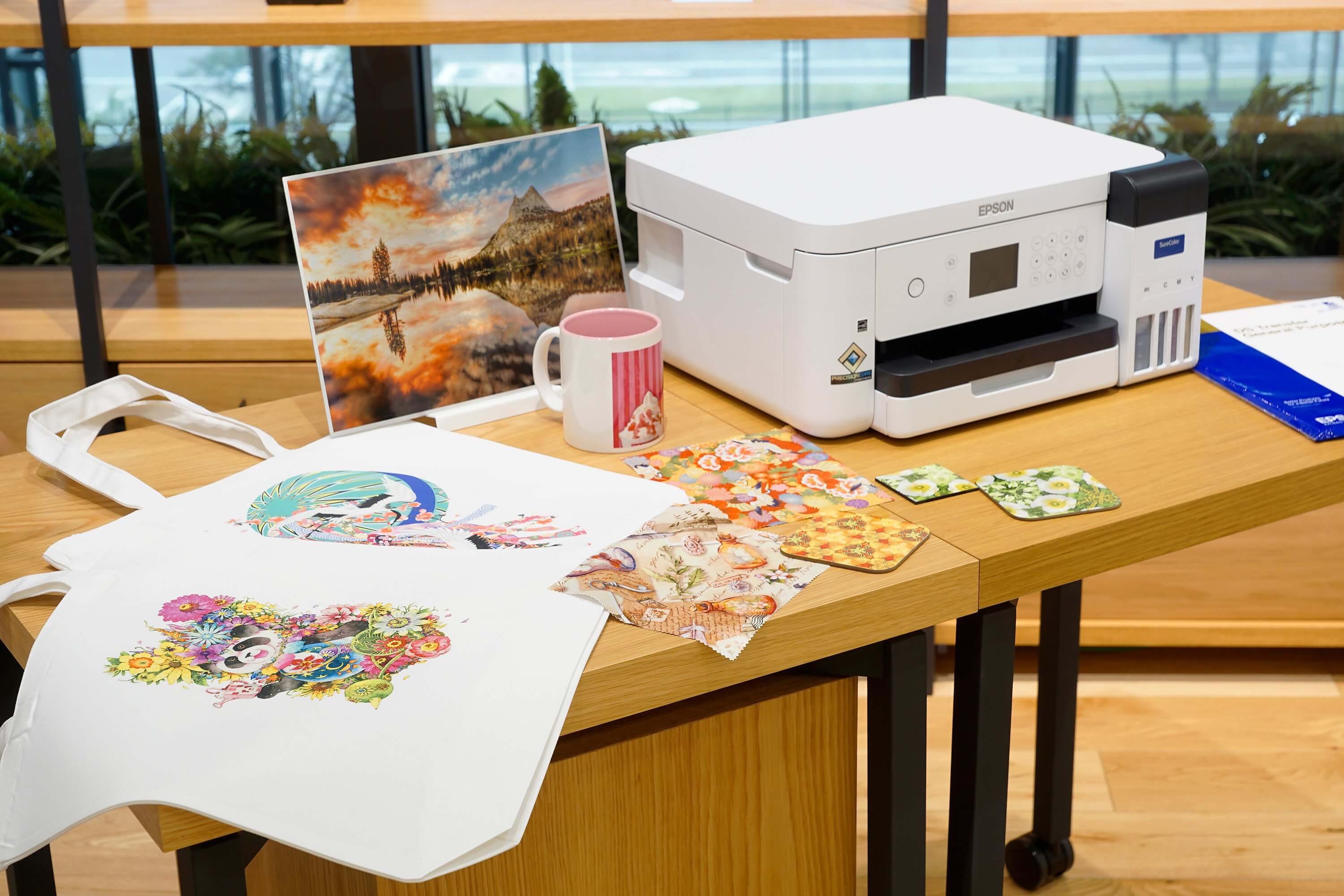 Epson SC-F100 სუბლიმაციური პრინტერი A4 ფორმატი