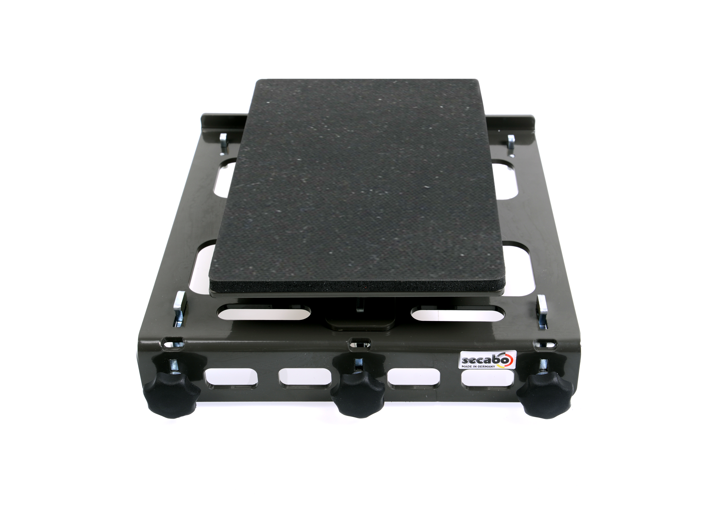 Quick release plate changer for Secabo LITE and SMART series