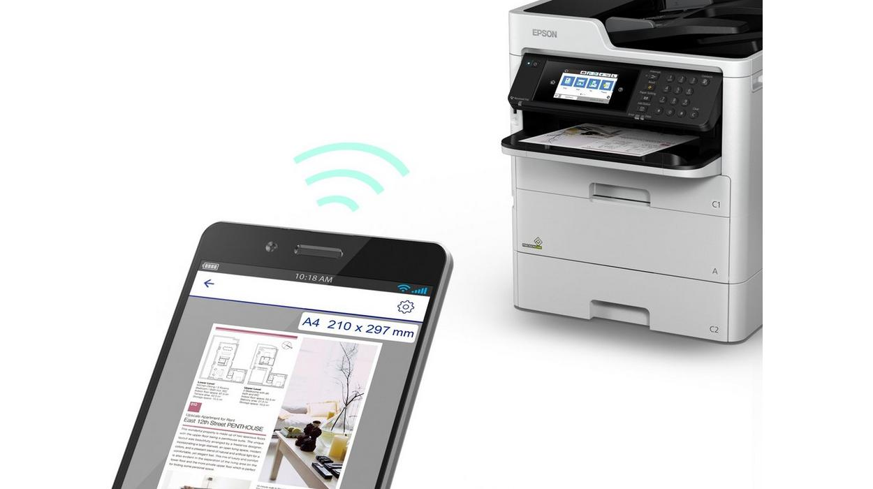 Epson WorkForce Pro WF-C579RDWF + Extra Tray (C11CG77401BU)