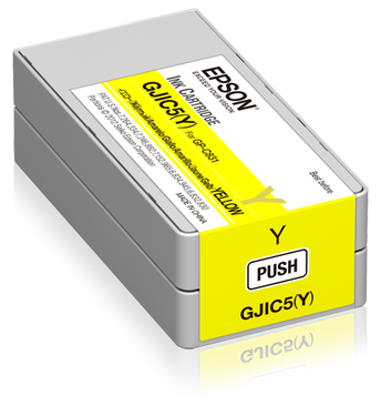 GJIC5(Y): Ink cartridge for ColorWorks C831 (Yellow) (MOQ=10)