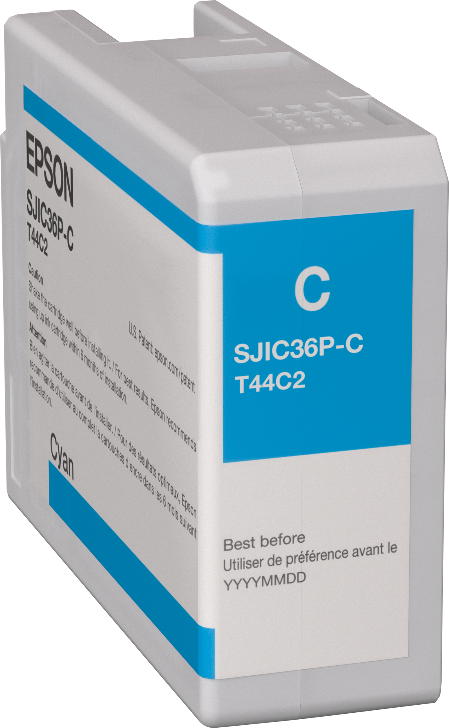 SJIC36P(C): Ink cartridge for ColorWorks C6500/C6000 (Cyan)