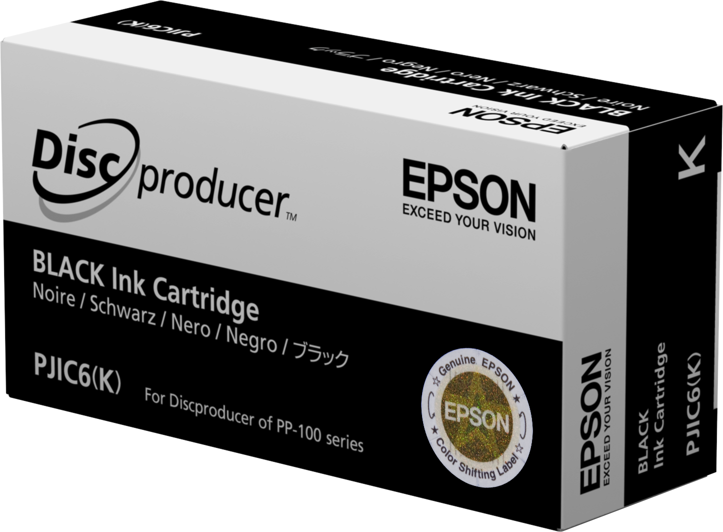 Epson Discproducer Ink PJIC7(K), Black (MOQ=10)