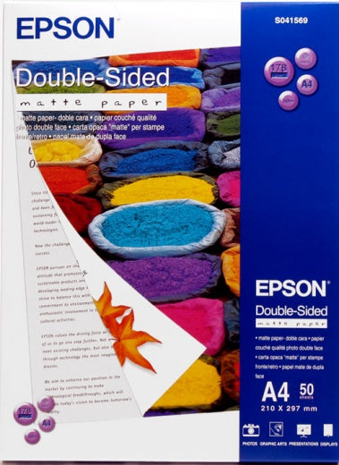 Double Sided Matte Paper - A4 - 50 Sheets