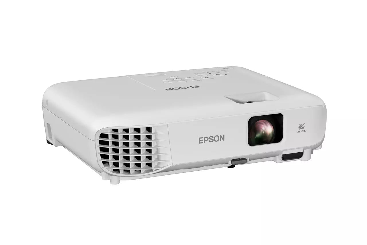 EB-W53 WXGA lamp projector, 2x HDMI ports, 4,000 lumens, up to 375 inches large display