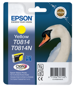 T0814 Yellow Ink Cartridge (High Capacity)