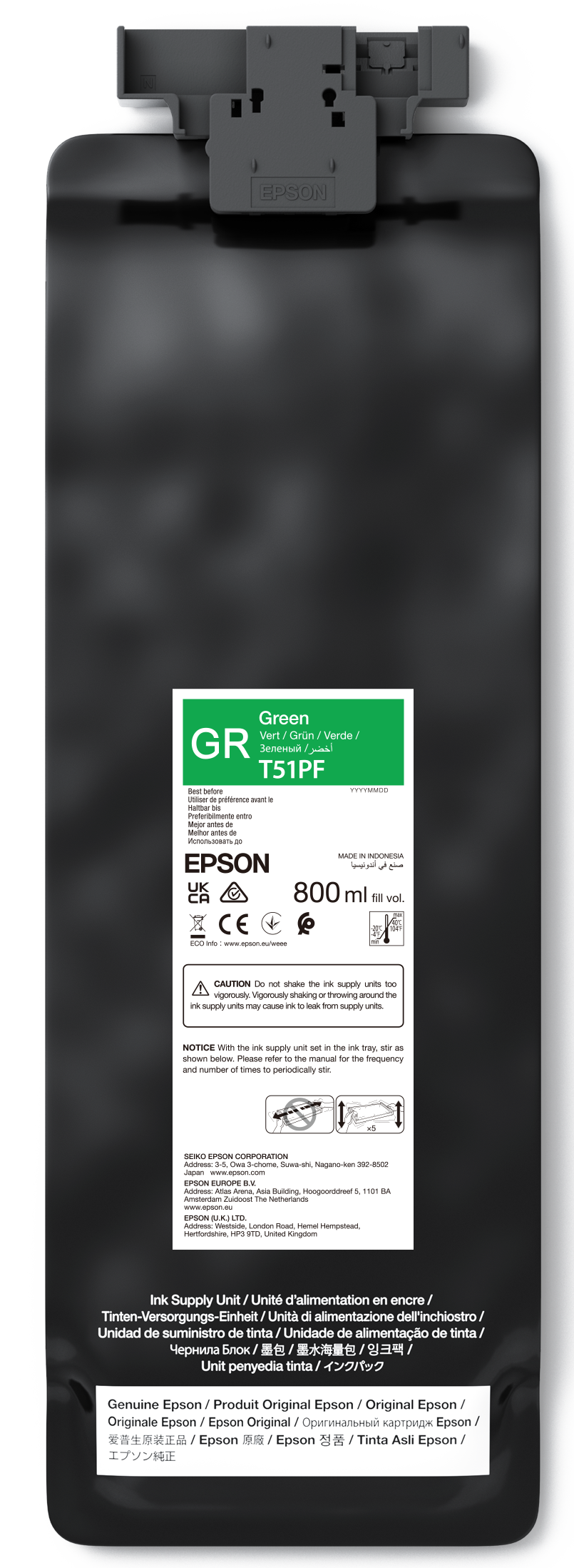 UltraChrome GS3 Green T51PF00 (800ML)