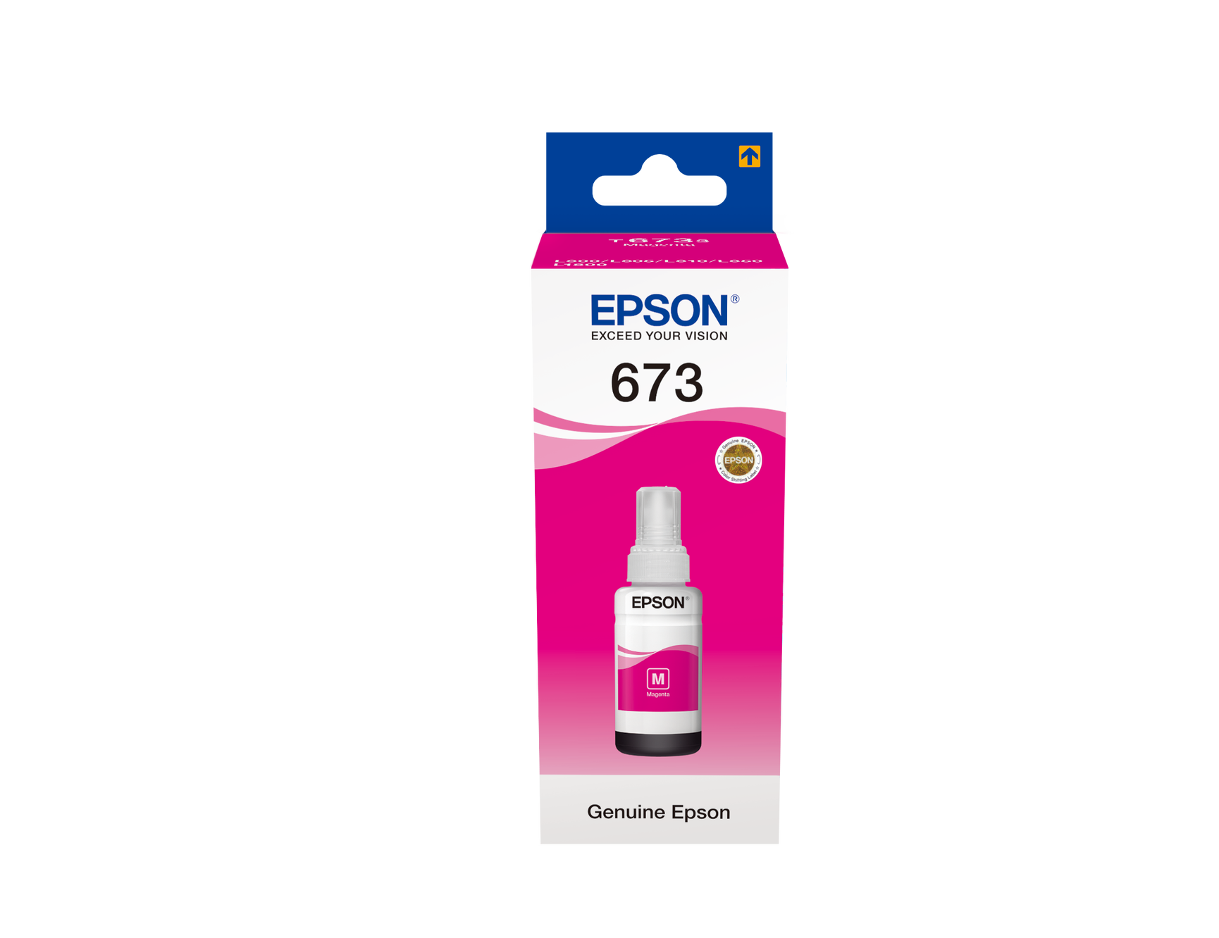 Ink T673 Epson Genuine I / C Magenta (C13T67334A)