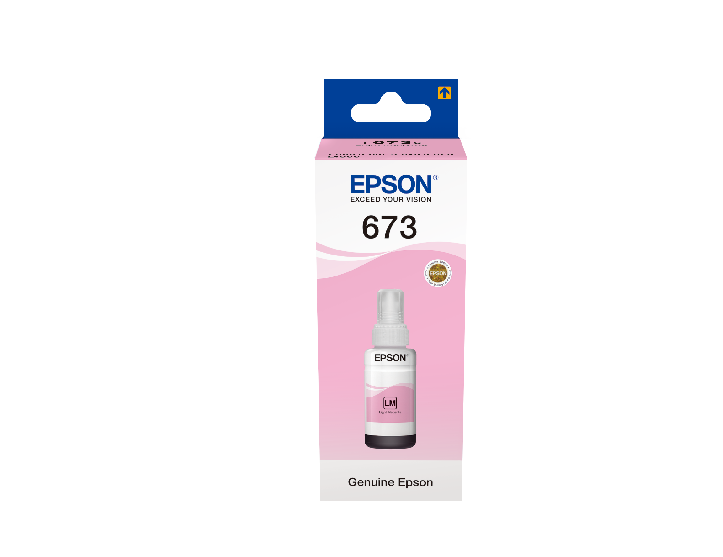Ink T673 Epson Genuine I / C Light Magenta (C13T67364A)