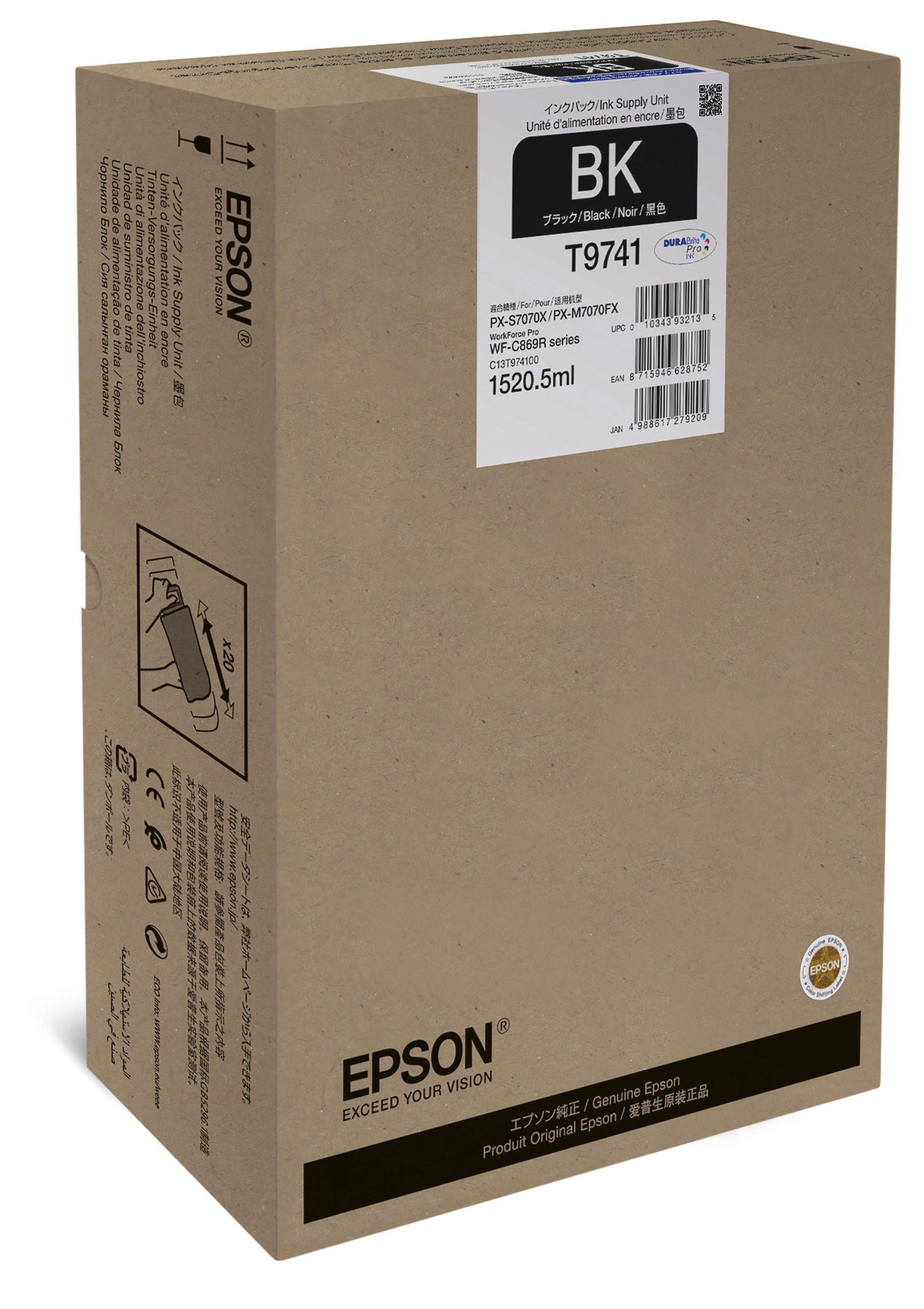 Epson WorkForce Pro WF-C869R Black XXL Ink Supply Unit