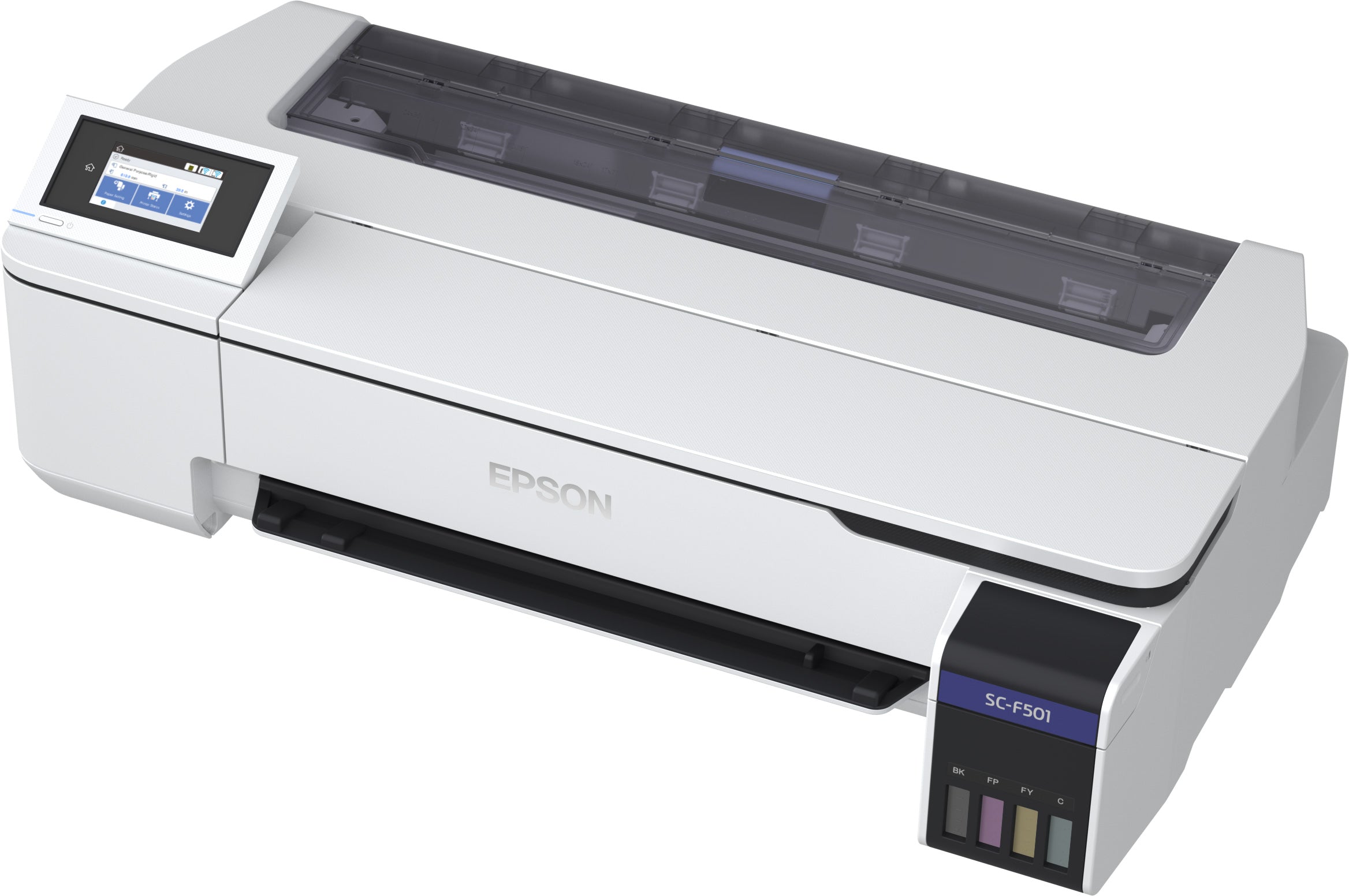 Epson SC-F501 sublimation printer with fluorescent ink 